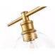 Collier 1 Light 14.7 inch Brass Wall sconce Wall Light, Left