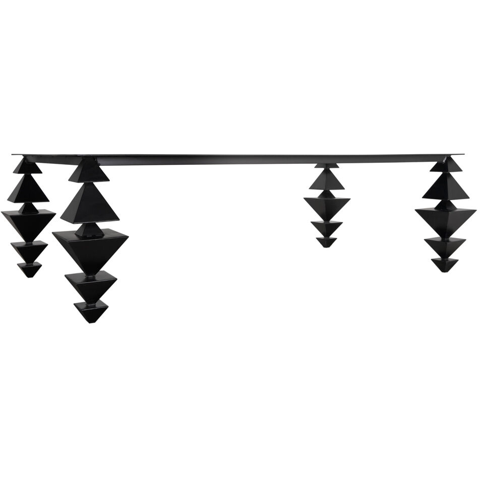 Sagrada 62 X 34 inch Matte Black Coffee Table