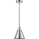 Franklin Restoration Appalachian 1 Light 8 inch Polished Chrome Mini Pendant Ceiling Light