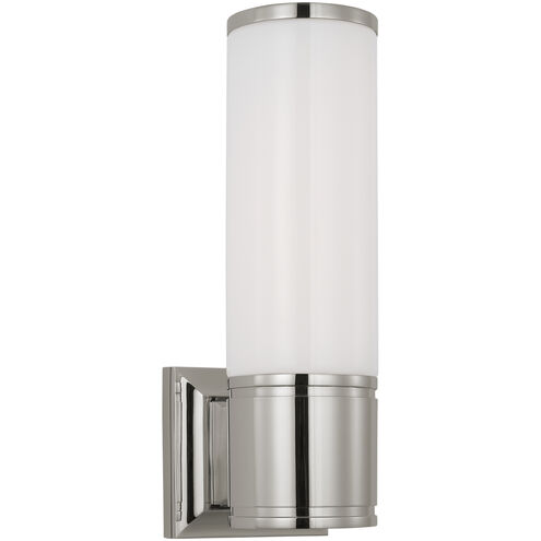 Chapman & Myers Halford LED 4.5 inch Polished Nickel Bath Sconce Wall Light