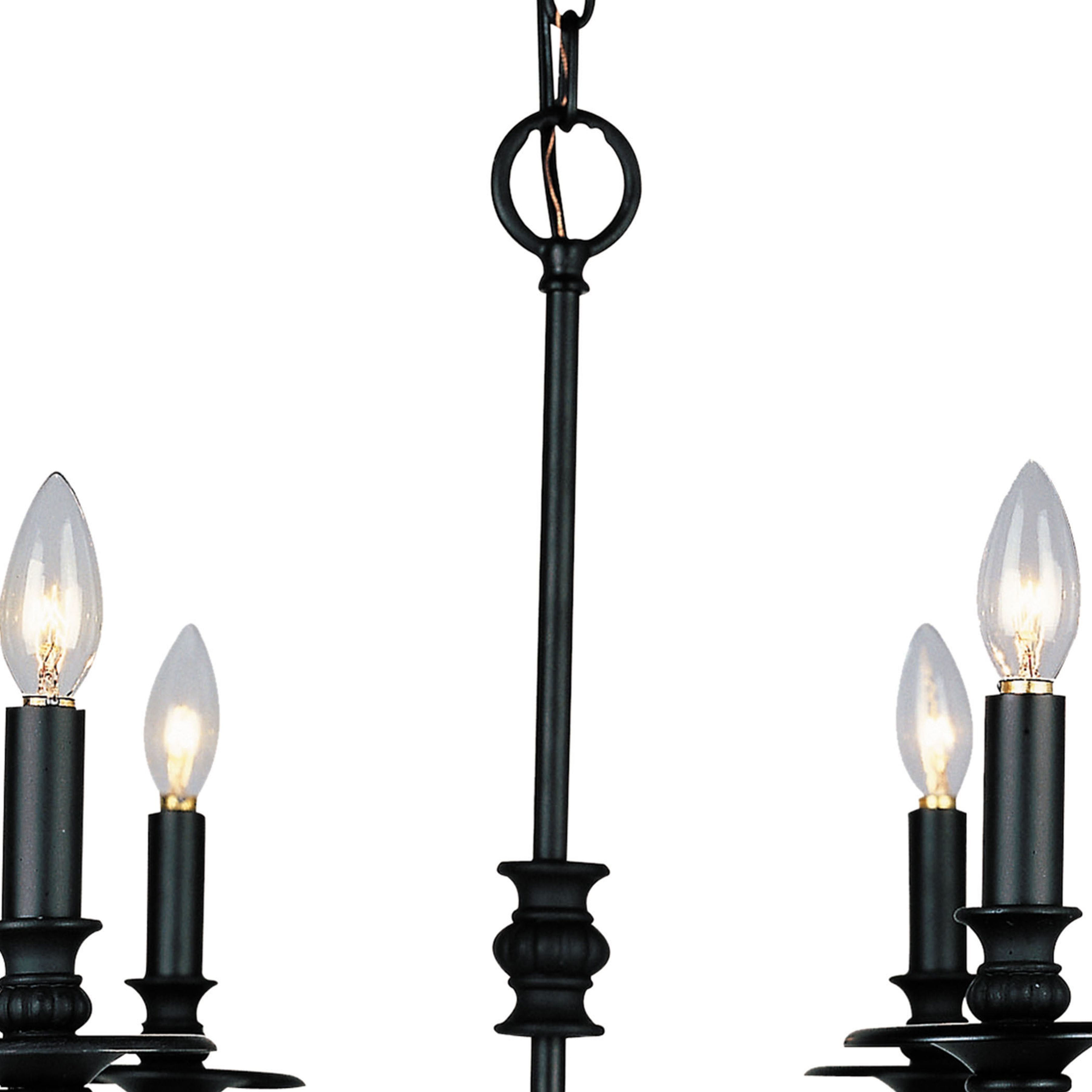Hartford 6 Light 25 inch Oil Rubbed Bronze Chandelier Ceiling Light