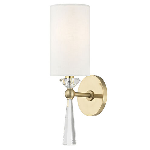 Birch 1 Light 4.75 inch Aged Brass Wall Sconce Wall Light