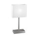 Pueblo 1 19 inch 60.00 watt Matte Nickel Table Lamp Portable Light