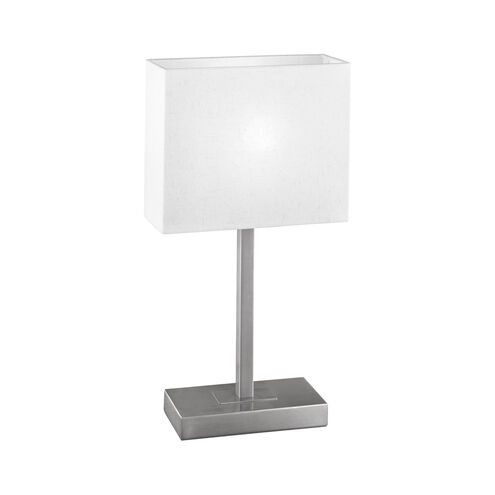 Pueblo 1 19 inch 60.00 watt Matte Nickel Table Lamp Portable Light