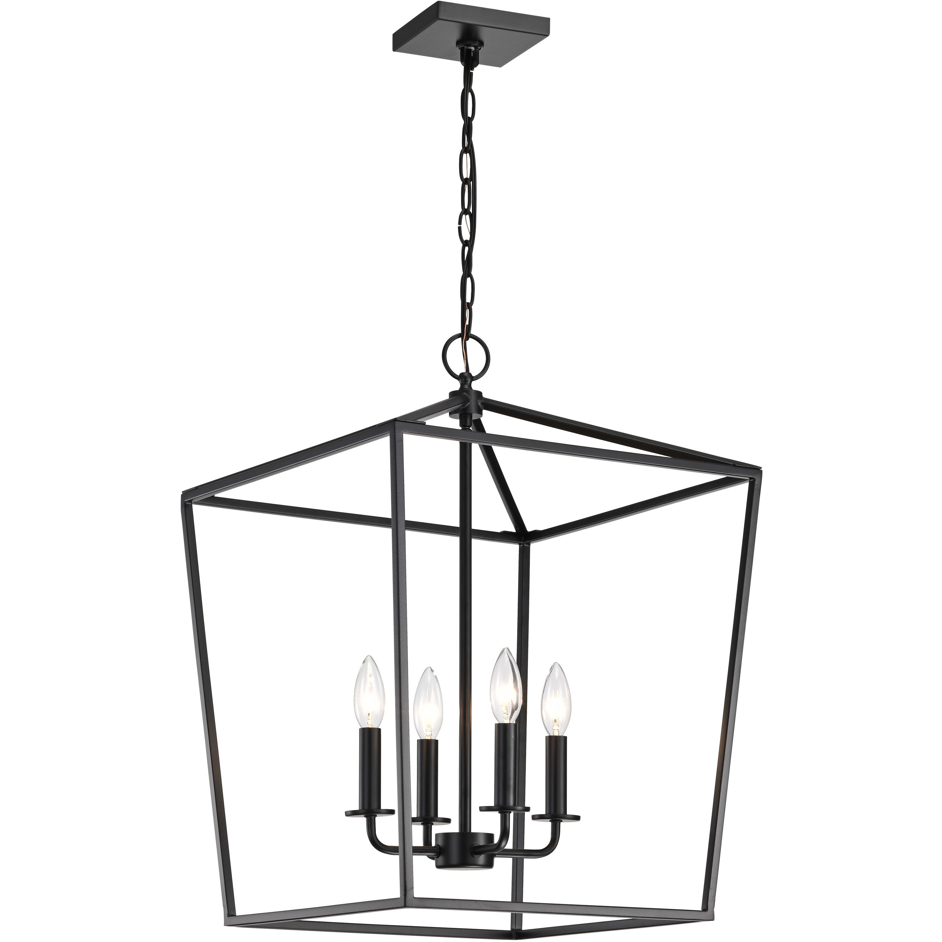 Emma 4 Light 17 inch Dark Bronze Pendant Ceiling Light