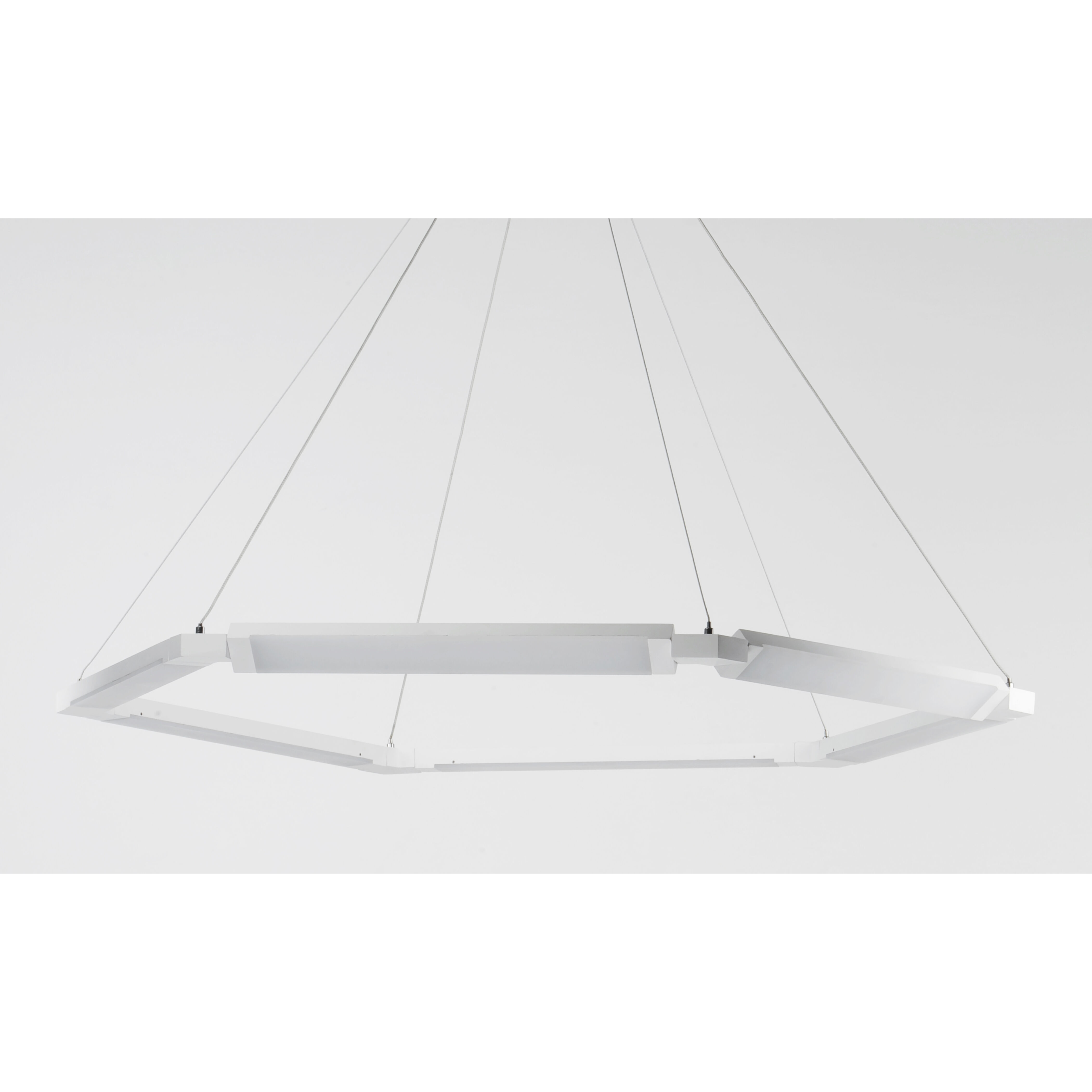 Rotator LED 31.5 inch Matte White Single Pendant Ceiling Light