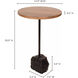 Colo 20 X 13 inch Natural Accent Table