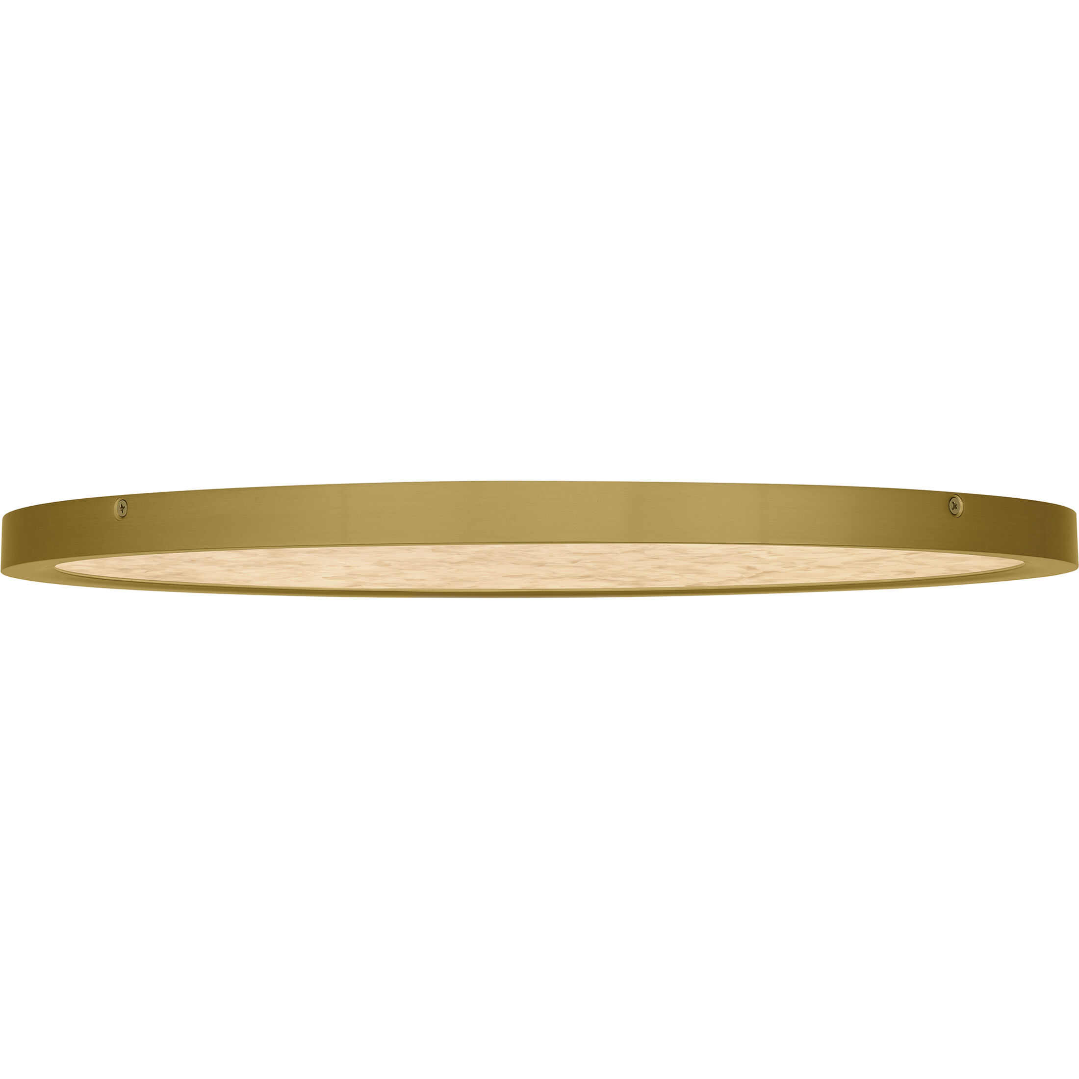 Outskirts LED 20 inch Brushed Gold Flush Mount Ceiling Light, Large