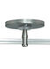 Monorail 12V Satin Nickel Rail Remodel Recessed Transformer Ceiling Light