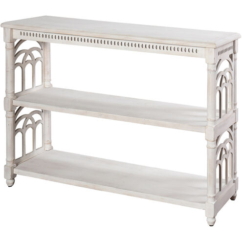 Signature 47 X 14 inch White with Distressing Console Table