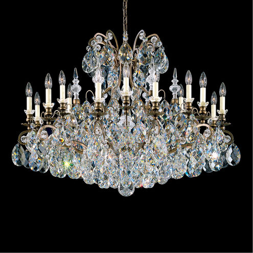 Renaissance 19 Light 40 inch Heirloom Bronze Chandelier Ceiling Light in Swarovski