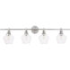 Gene 4 Light 38 inch Chrome Wall sconce Wall Light