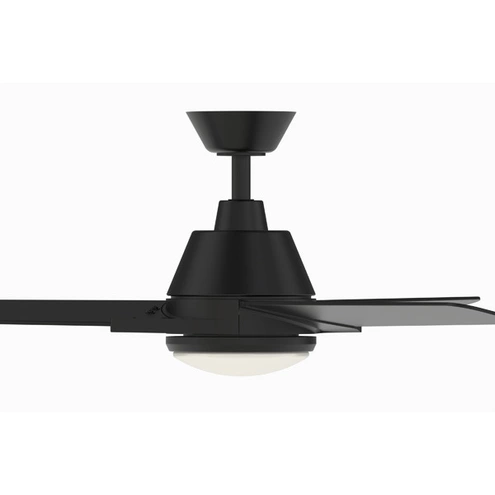 Fan Pyramid Fanimation FP8406BL Pyramid 52 inch Black Fan-Uni