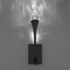 Beyond Plumeria LED 10 inch Black ADA Wall Sconce Wall Light