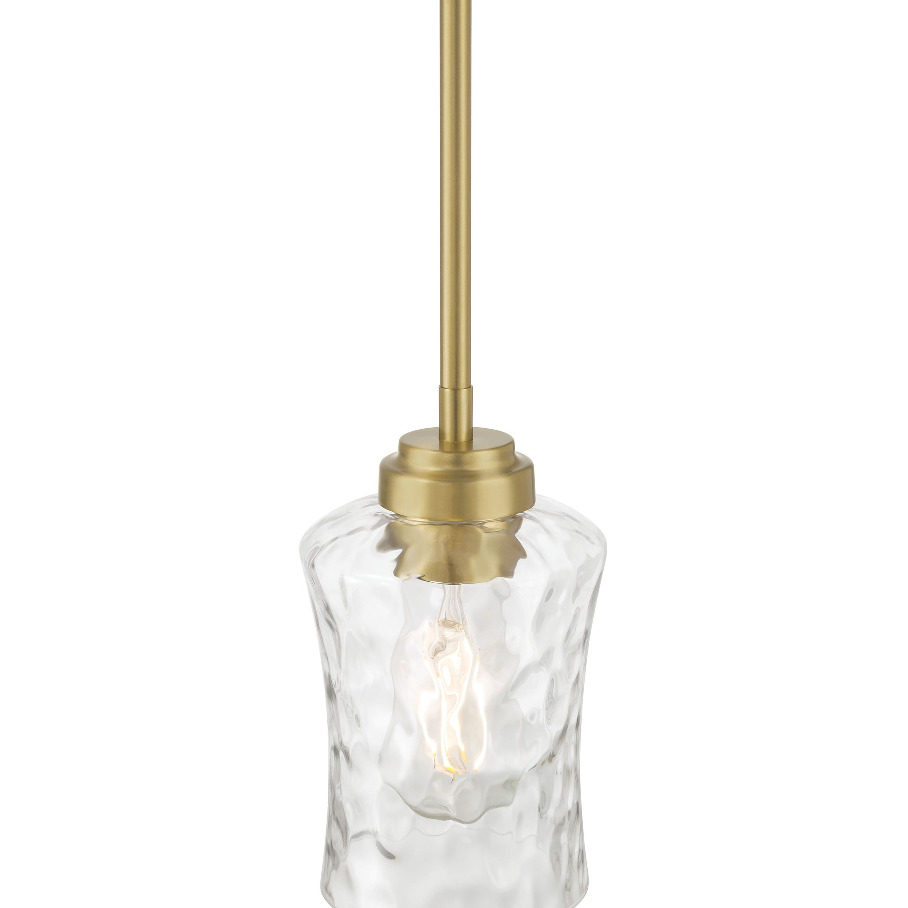 Clarvyn 1 Light 5 inch Vintage Brass Mini Pendant Ceiling Light
