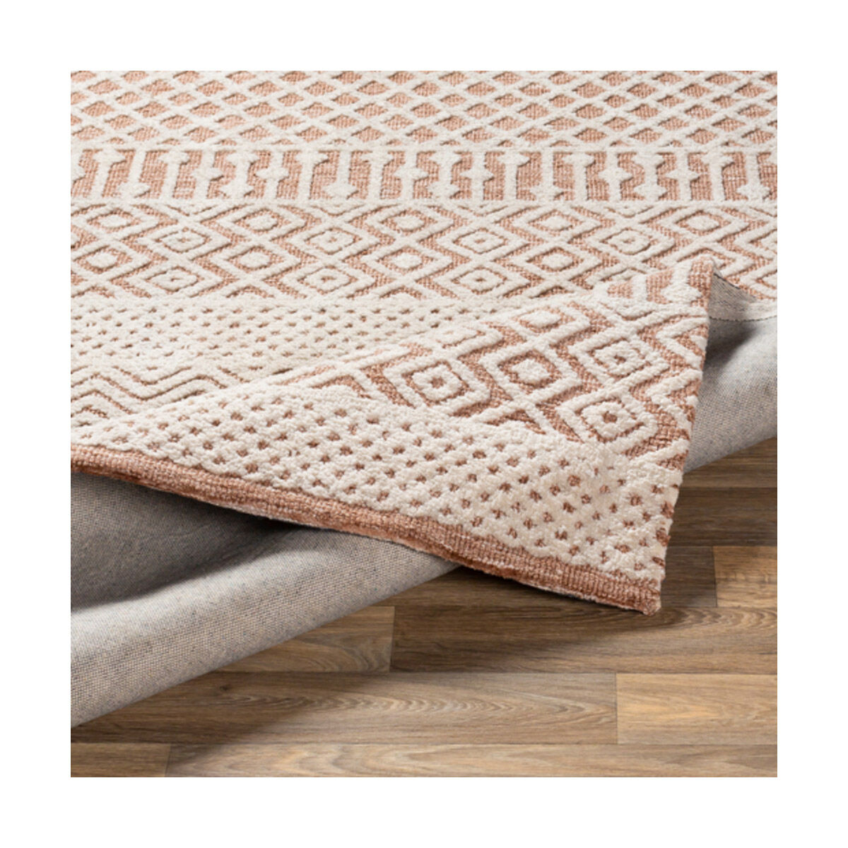 Talise 36 X 24 inch Camel/Khaki Rugs, Rectangle