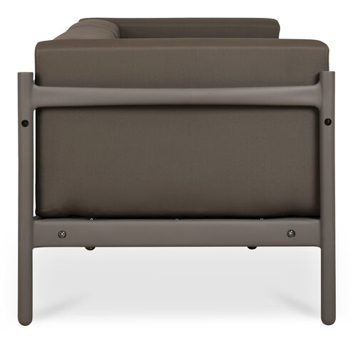 Suri Grey Outdoor Sofa, 2-Seat