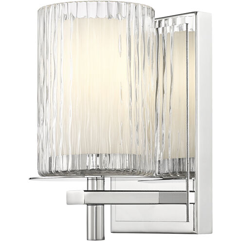 Grayson 1 Light 4.75 inch Chrome Wall Sconce Wall Light