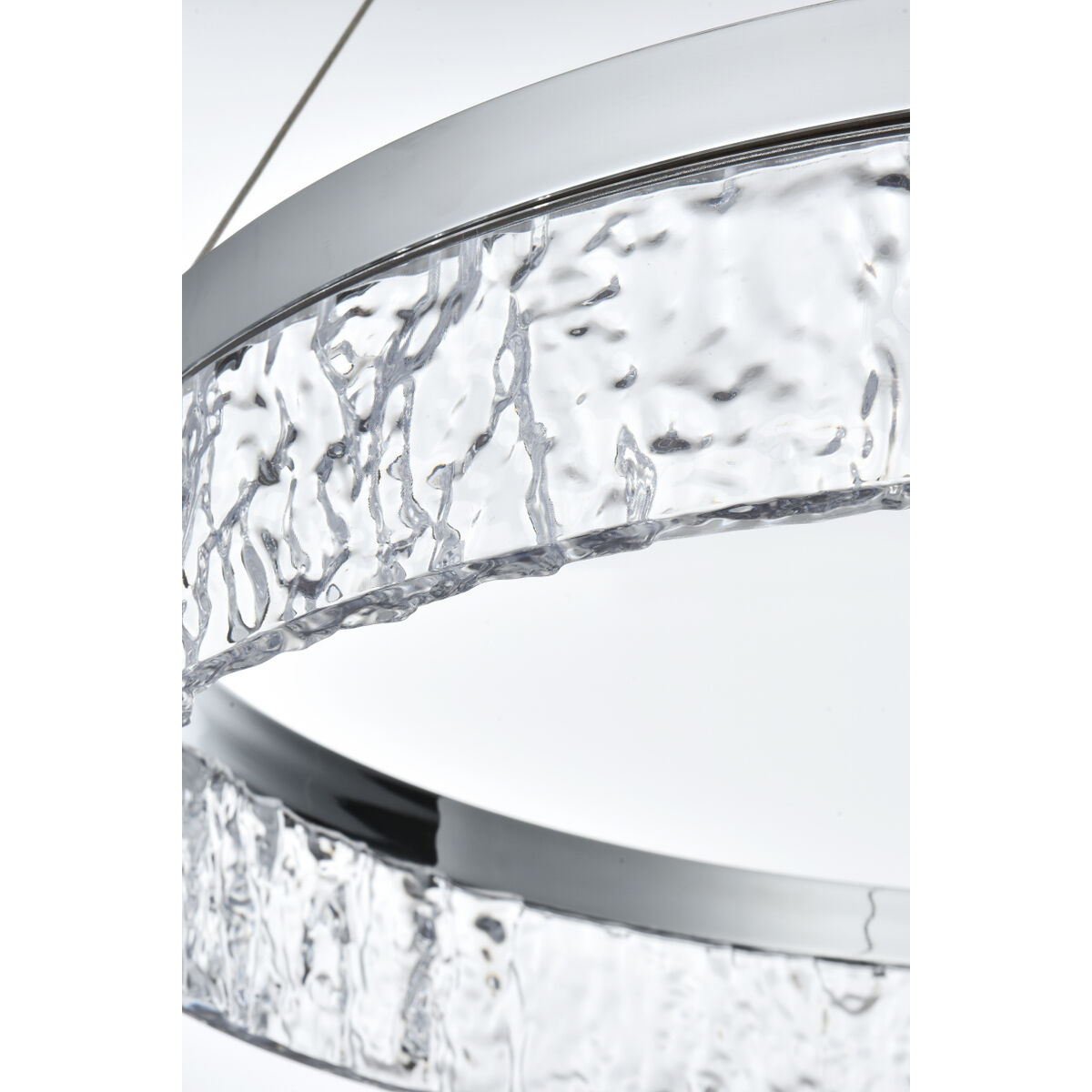 Linden 1 Light 22 inch Chrome Chandelier Ceiling Light