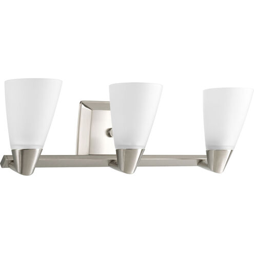 Rizu 3 Light 23 inch Brushed Nickel Bath Vanity Wall Light