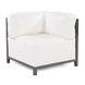 Axis White Accent Chair