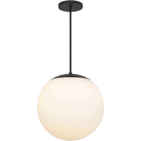 Rondure LED 18 inch Sand Black Outdoor Pendant