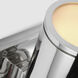 Chapman & Myers Provo LED 4.5 inch Polished Nickel Canister Wall Light