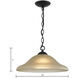 Conway 1 Light 15 inch Oil Rubbed Bronze Pendant Ceiling Light
