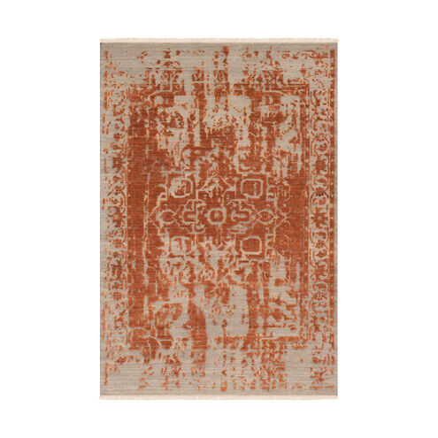 Courtney 36 X 24 inch Khaki/Burnt Orange Rugs, Wool