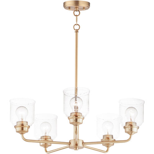 Acadia 5 Light 26 inch Heritage Single-Tier Chandelier Ceiling Light
