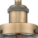Franklin Restoration Canton LED 7 inch Brushed Brass Sconce Wall Light