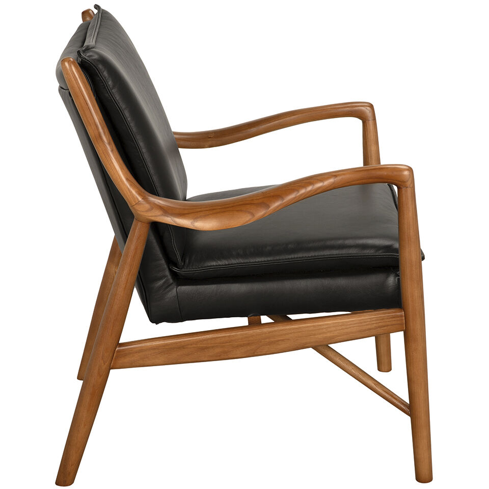 Weston Dark Walnut Occasional Chair