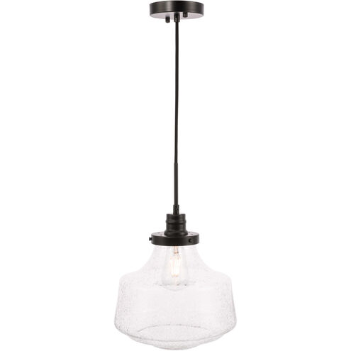 Lyle 1 Light 11 inch Black Pendant Ceiling Light
