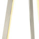 Pax 31 inch 150.00 watt Brushed Nickel Table Lamp Portable Light
