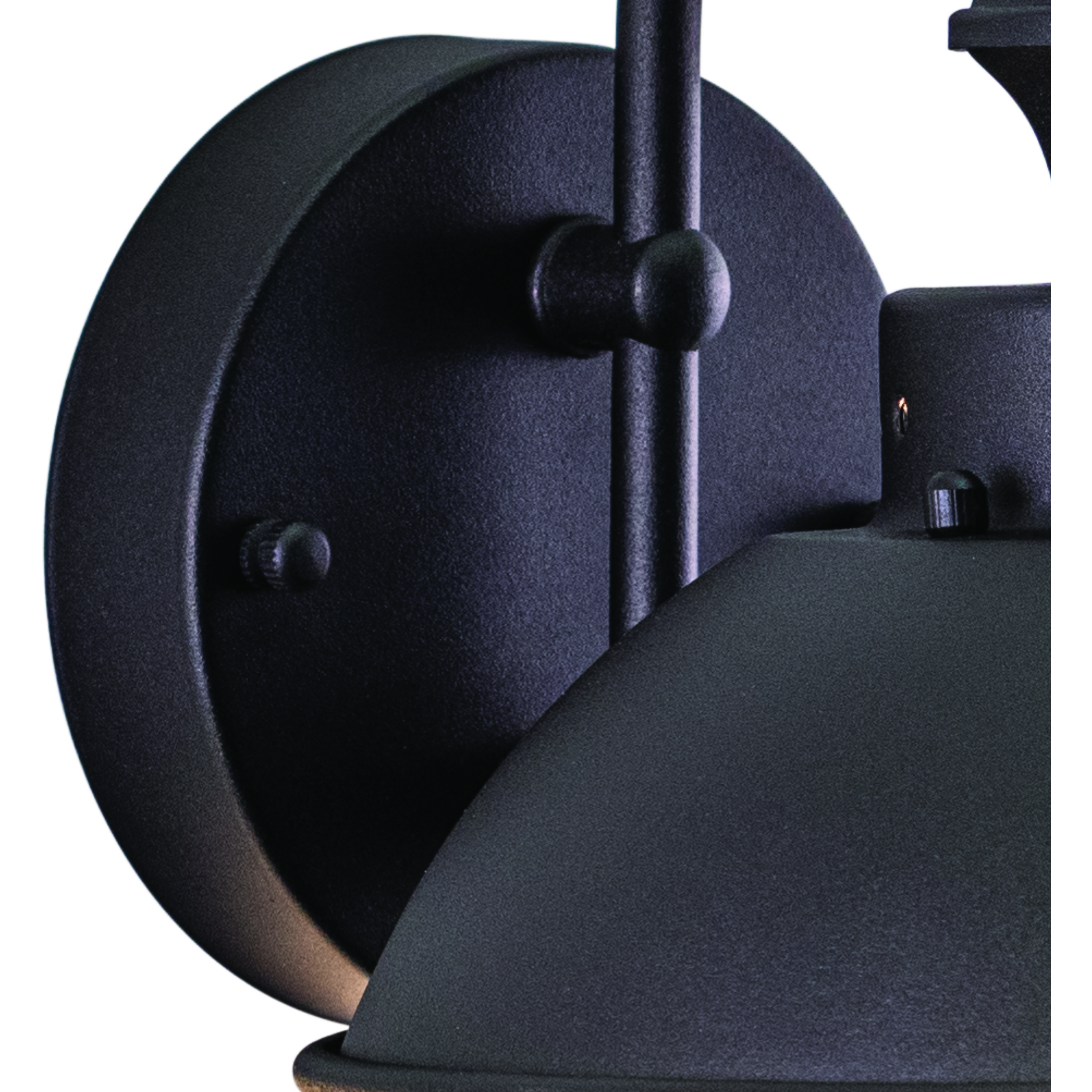 Harwich LED 8 inch Textured Black Outdoor Wall