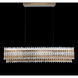 Signature Tahitian LED 47.9 inch Heirloom Gold Linear Pendant Ceiling Light, Schonbek Signature