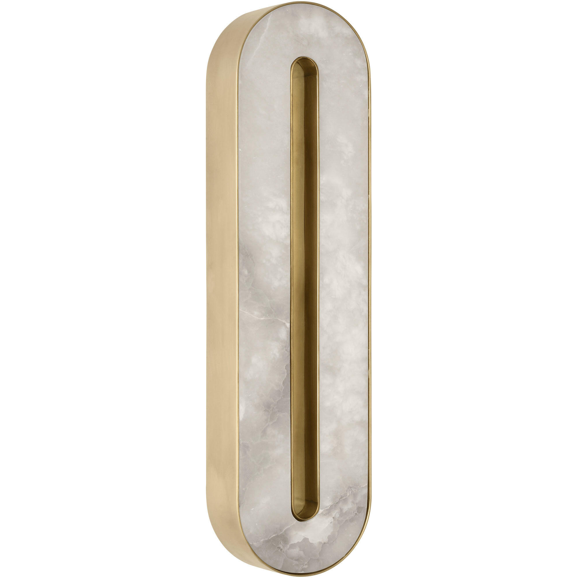 Kelly by Kelly Wearstler Wyllis LED 2.6 inch Hand Rubbed Antique Brass ADA Sconce Wall Light