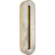 Kelly by Kelly Wearstler Wyllis Sconce Wall Light in Hand Rubbed Antique Brass