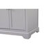 Franklin 72 X 22 X 35 inch Grey Bathroom Vanity Cabinet