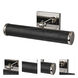 Coates 14 watt 16 inch Black Marble Finish with Polished Nickel Accent Picture Light Wall Light
