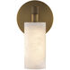 Zayle 9 inch 7 watt Aged Brass Task Light Portable Light