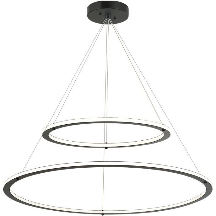 Victoria LED 40 inch Black Pendant Ceiling Light