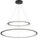 Victoria LED 40 inch Black Pendant Ceiling Light