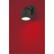 Zone LED 8 inch Bronze Outdoor Wall Sconce