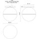 Monae 1 Light 9.88 inch Black Flush Mount Ceiling Light