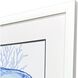 Indigo Ocean Blue Framed Art, Propac