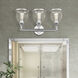 Ashridge 3 Light 24 inch Polished Chrome Vanity Wall Sconce Wall Light
