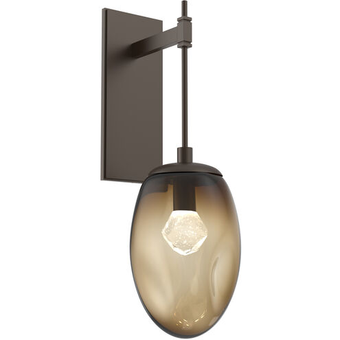 Meteo LED LED 8.1 inch Flat Bronze Indoor Sconce Wall Light, Tempo Nebula