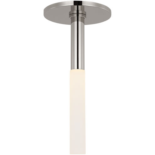 Kelly Wearstler Rousseau LED 1 inch Polished Nickel Monopoint Flush Mount Ceiling Light