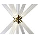 Canada LED 55 inch Gold LED Chandelier Ceiling Light